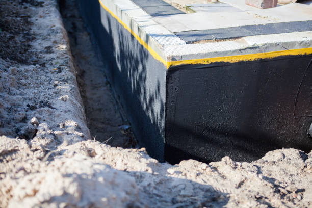 Professional Basement Waterproofing technician working in Mount Freedom, NJ